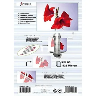 Olympia Laminierfolien glänzend 125 Mikron