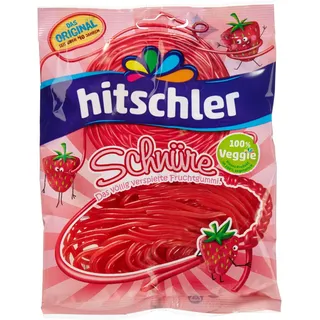 Hitschler Erdbeer Schnüre, 125 g