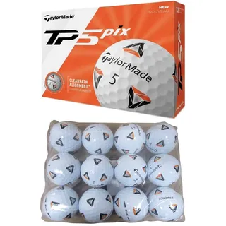 TaylorMade TP5 PIX 2.0 Übungsgolfbälle mit Beutel