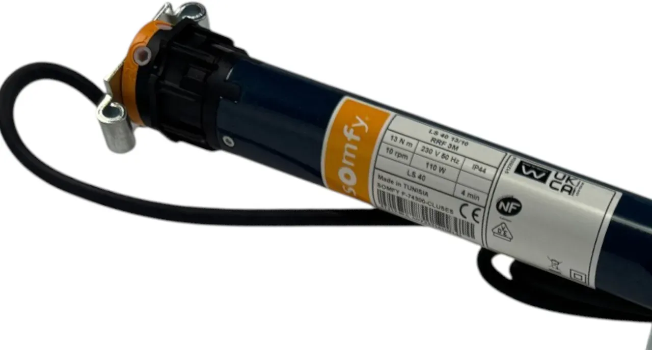 Somfy Ilmo 2 40 WT 13/10 BK 40x0,6 2,5M Kabel