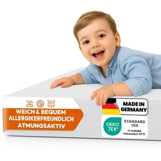 Kindermatratze verschiedene Größen - Auswahl: Kern, Größe (cm): 60x120x6