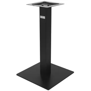 ML-Design Tischgestell Single Schwarz Höhe 72cm aus Pulverbeschichteteter Stahl