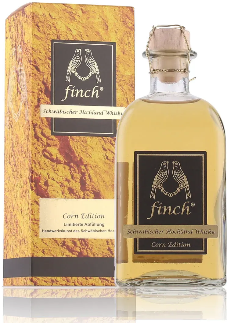 Finch Schwäbischen Hochland Whisky Special Grain Corn Limited Edition 46% Vol. 0,5l in Geschenkbox