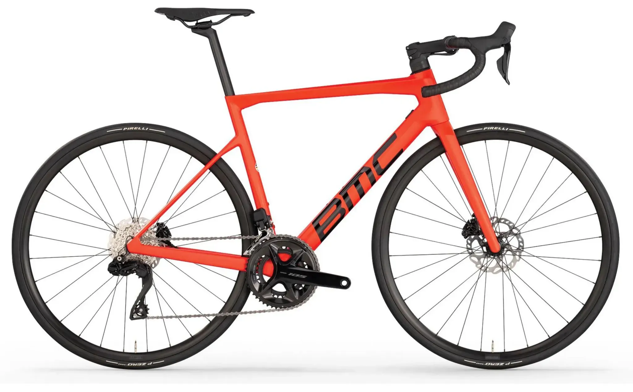 BMC Teammachine SLR THREE Shimano 105 Di2 - 54 cm - red