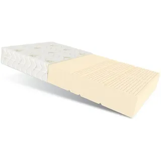Fdm Matratze 80x200 cm ALCAMO, Latexmatratze 7 Zonen H2 19 cm ALOE VERA