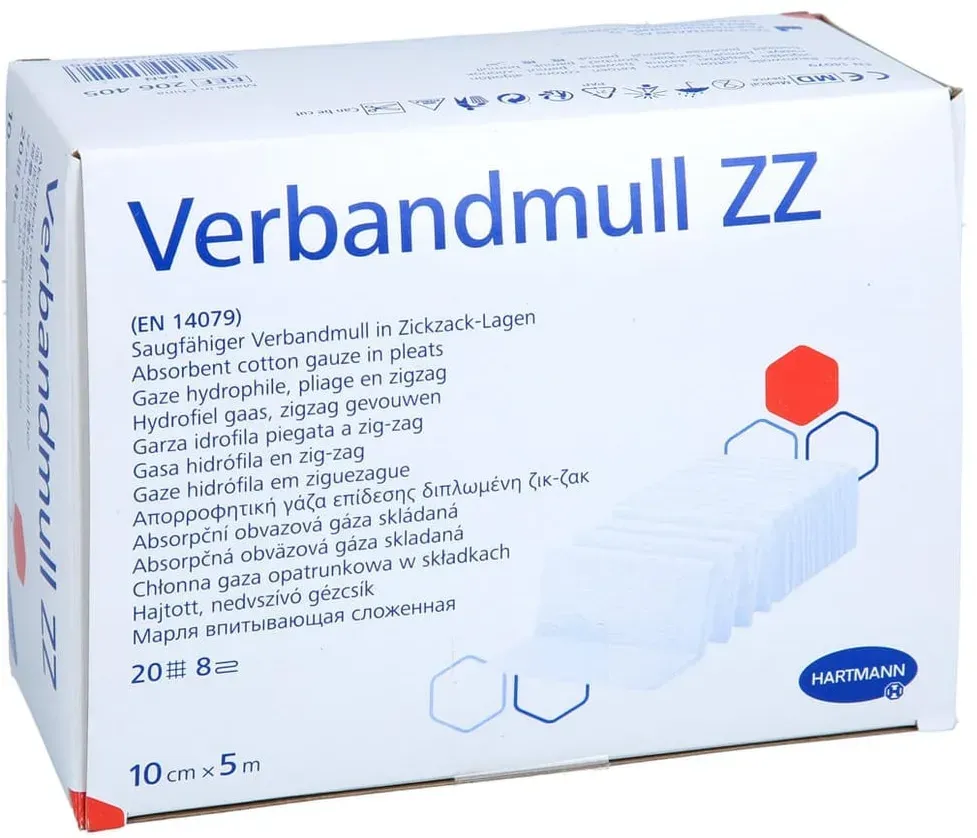Verbandmull 10cmx5m Zz
