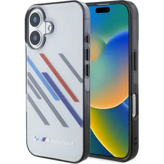 BMW iPhone 16 Hardcase grau