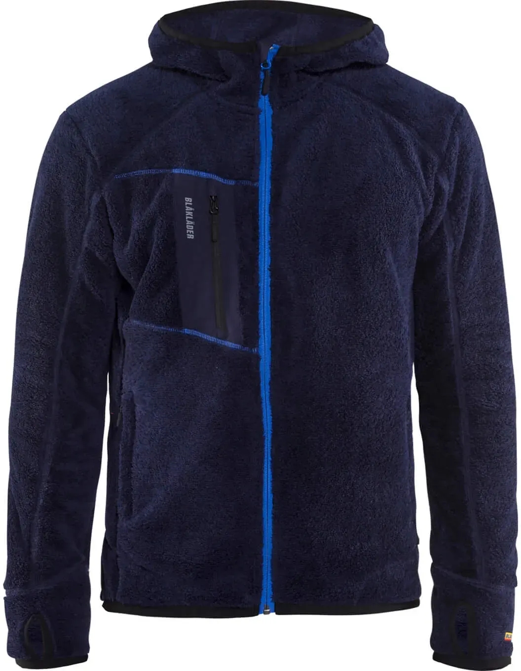 Blakläder Fiberfleece Jacke 4863 2502 in diversen Farben - marineblau/kornblau - S