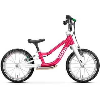 woom GO 1 Plus 14 Zoll hot pink