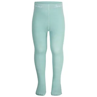Sterntaler® Strumpfhose Strumpfhose uni (1 St) Krabbelstrumpfhose aus Baumwolle und Komfortbund grün 116