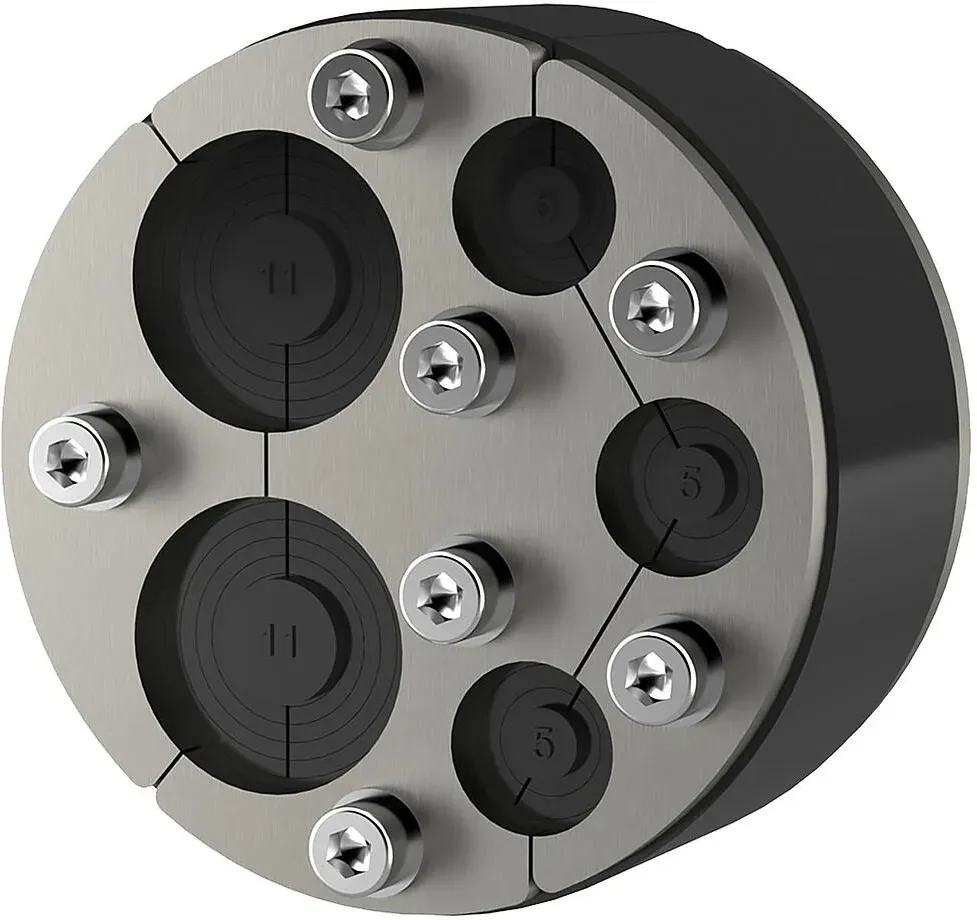 Standard-Ringraumdichtung D-Kernbohrung: 100mm 2/3 Kabel/D: 4-16,5mm Hauff-Technik