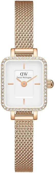 Daniel Wellington Quadro Mini Lumine Bezel Rose Gold - Default