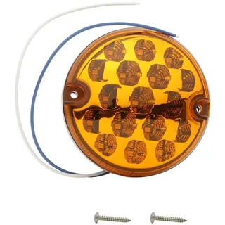 Hella Blinkleuchte - LED - 24/12V - Anbau/geschraubt - Stecker: offene Kabelenden - Menge: 1