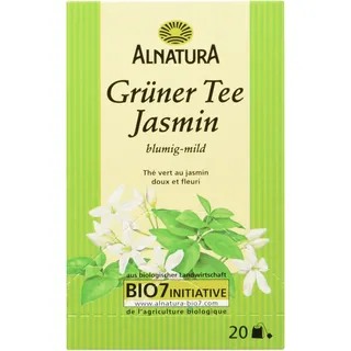 Alnatura Grüner Tee Jasmin Bio-Tee 20 Portionen