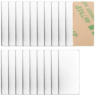 ECENCE Neodym Klebe-Magnete 20 Stck. selbstklebend Quader klein 20x10x1mm Rechteckig
