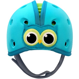 SafeheadBABY reer SafeheadBaby Babyhelm Eule, blau-grün