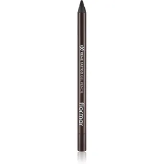 Flormar Extreme Tattoo Gel Pencil wasserfester Gel-Stift für die Augen Farbton 02 Walnut 1.2 g