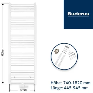 Buderus Badheizkörper Buderus Logatrend Therm direct Standardanschluss