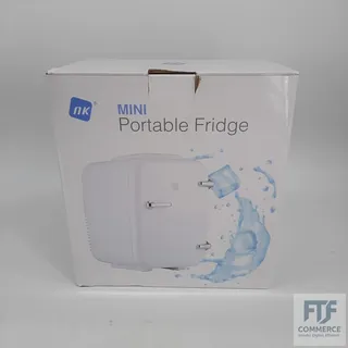 NK Mini-Kühlschrank, tragbar, 4 Liter Kapazität, 12 V-220 V, Kühl- und Heizfunkt
