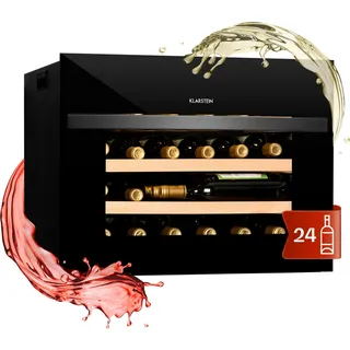 Klarstein Einbau-Weinkühlschrank, 1 Zone 24 Fl