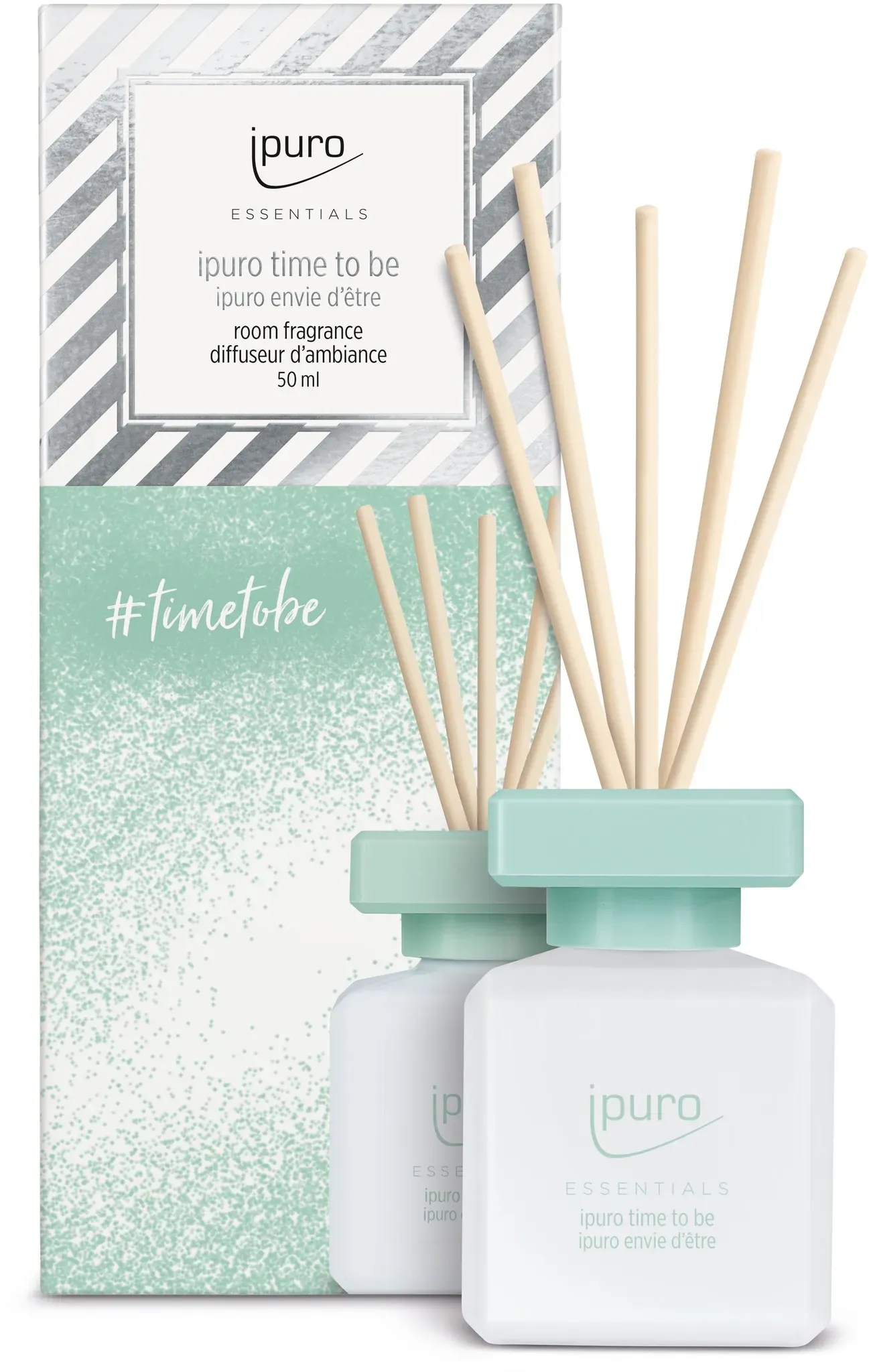 Raumduft ipuro TIME TO BE (BHT 5.30x15.20x6.20 cm) - weiß - BHT 5.30x15.20x6.20 cm