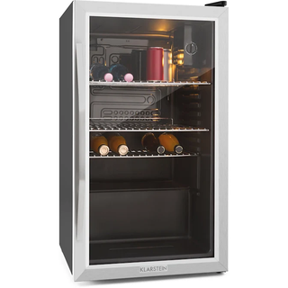 Getränkekühlschrank (80 l, 830 mm hoch, Edelstahl)