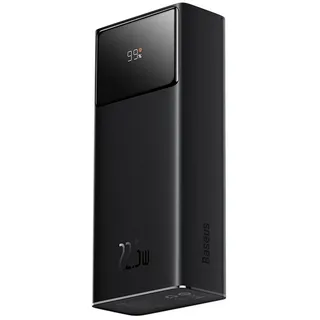Baseus EnerFill FP41 30000mAh 22,5W Powerbank Simple USB-A - USB-C 3A 30cm Kabel Schwarz)