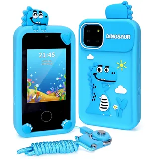 Geschenke für Junge Mädchen 6 7 8 9 Kinderhandy: Junge Spielzeug 6-10 Jahre Kinder Smartphone 7 8 9 10 Jahren für Mädchen Kinderspielzeug Geschenk Junge 10 11 12 Jahre Blau Smartphone für Kinder
