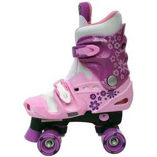 Mädchen Rollschuhe verstellbar 35 36 37 Discoroller Rollerskates Roller Kinder