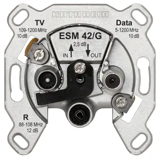 Kathrein BK-Modem-Steckdose 3fach ESM 42/G