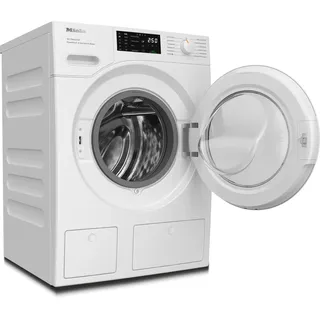 MIELE Waschmaschine "WSG883 WCS PWash&TDos&Steam", A (A-G), weiß (lotosweiß), B:59,6cm H:85cm T:64,3cm, Waschmaschinen