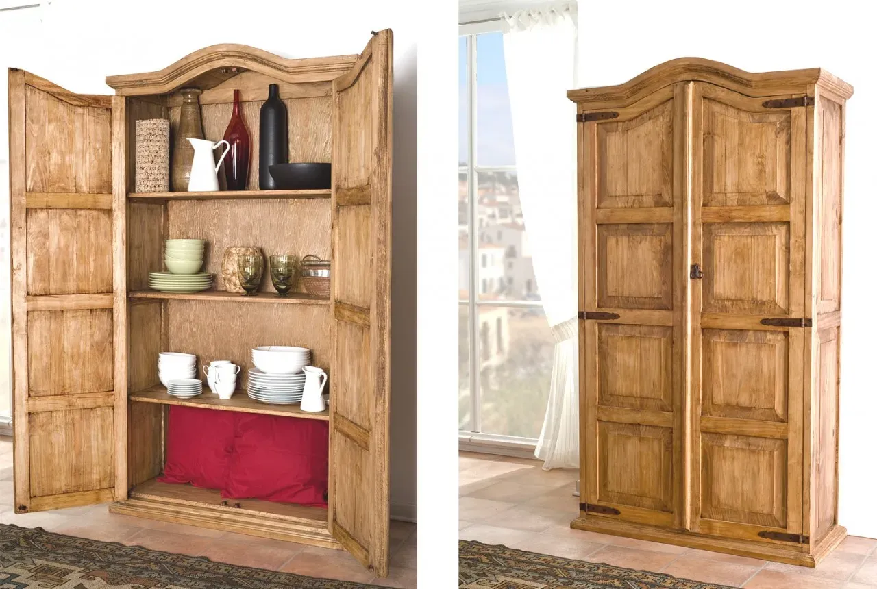 Wohnschrank Mexico Hacienda, Pinie massiv