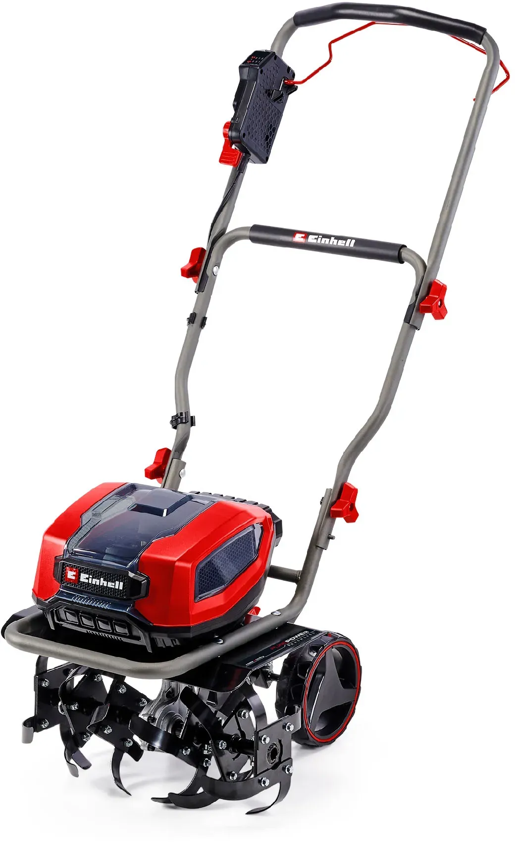 Einhell Akku-Bodenhacke GP-CR 36/45 Li E BL- Solo Power X-Change (36 V, Brushless, 45 cm Arbeitsbreite, 23 cm Arbeitstiefe, höhenverstellbare Räder, ohne Akku)