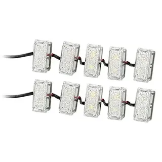 Hella Tagfahrleuchtensatz 2PT 980 789-851 LED-Tagfahrleuchtensatz - LEDayFlex II - 12V Fahrzeugfront 2PT980789 851