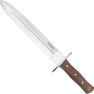 Einfacher Dolch mit Walnussholz Griffstück
