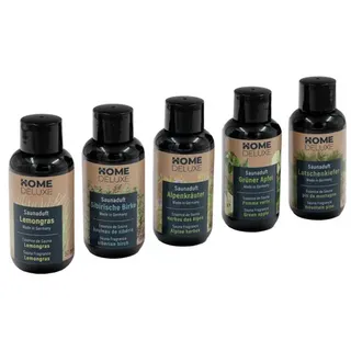 Home Deluxe - Saunaduft 5er Set ZEN Natürliche Balance schwarz