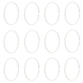 IKEA HASSJÖN Duschvorhangring weiß