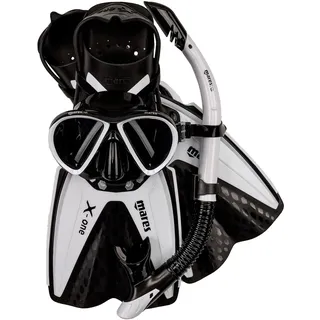 mares aquazone Mares Schnorchelset - Weiß, - Gr: Medium