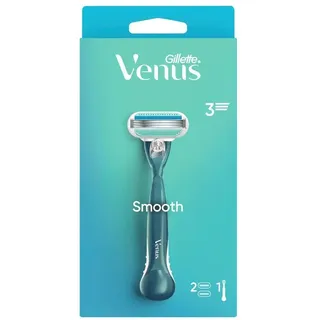 Gillette Venus Smooth Rasierer + 2 Klingen