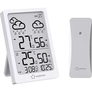 Renkforce RF-6416472 Funk-Wetterstation Anzahl Sensoren max. 1 St.