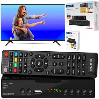 Blow DEKODER DVB-T2 HEVC TV ERHALTEN Tuner HD USB HDMI