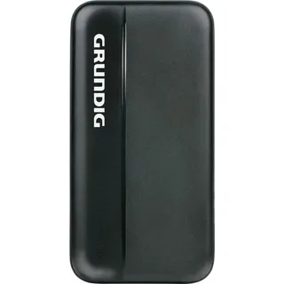 Grundig Powerbank 20000mah – Power Bank Externe Batterie – Handy Ladegerät mit USB und USBC – Akku Ladestation Mehrere Geräte - Power Stati... - Schwarz