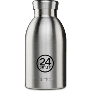 brushed steel 0,33 l