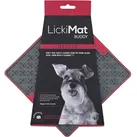 LickiMat Buddy Tuff - TRP Schleckmatte für Hunde - rot - 20 cm