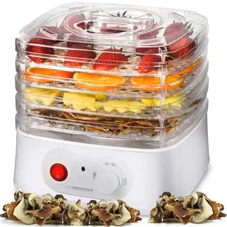 Foppapedretti Esperanza EKD004 Food Dehydrator Transparent White 250 W, Weiss