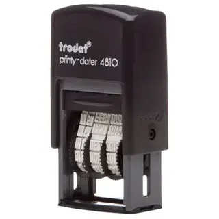 Trodat Datumstempel printy-dater 4810 selbstfärbend schwarz