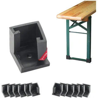 Sanpro Bodenschoner für Bierzelt - Garnitur / Festzeltgarnitur Bodenschoner, Anzahl 12 Stück