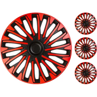 M MOTOS Set 4er Radkappen 14 Zoll - Lachen Sie über Kratzer mit diesen flexiblen, leichten Radkappen 14 Zoll. Einfache Installation, Keine Werkzeuge erforderlich, Schutz vor Verblassen!