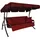 Design Joy bordeaux 3-Sitzer