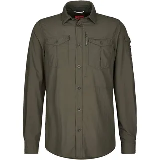 Craghoppers Nosilife Adventure Iii Langarmhemd - Woodland Green - L